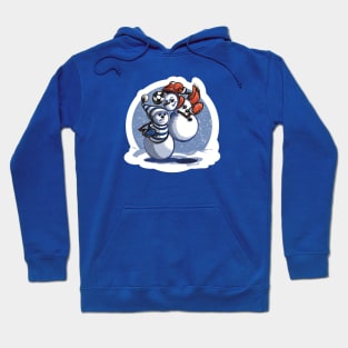 Snowman Header Hoodie